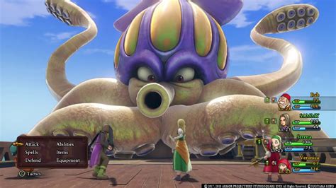 tentacular dragon quest 11